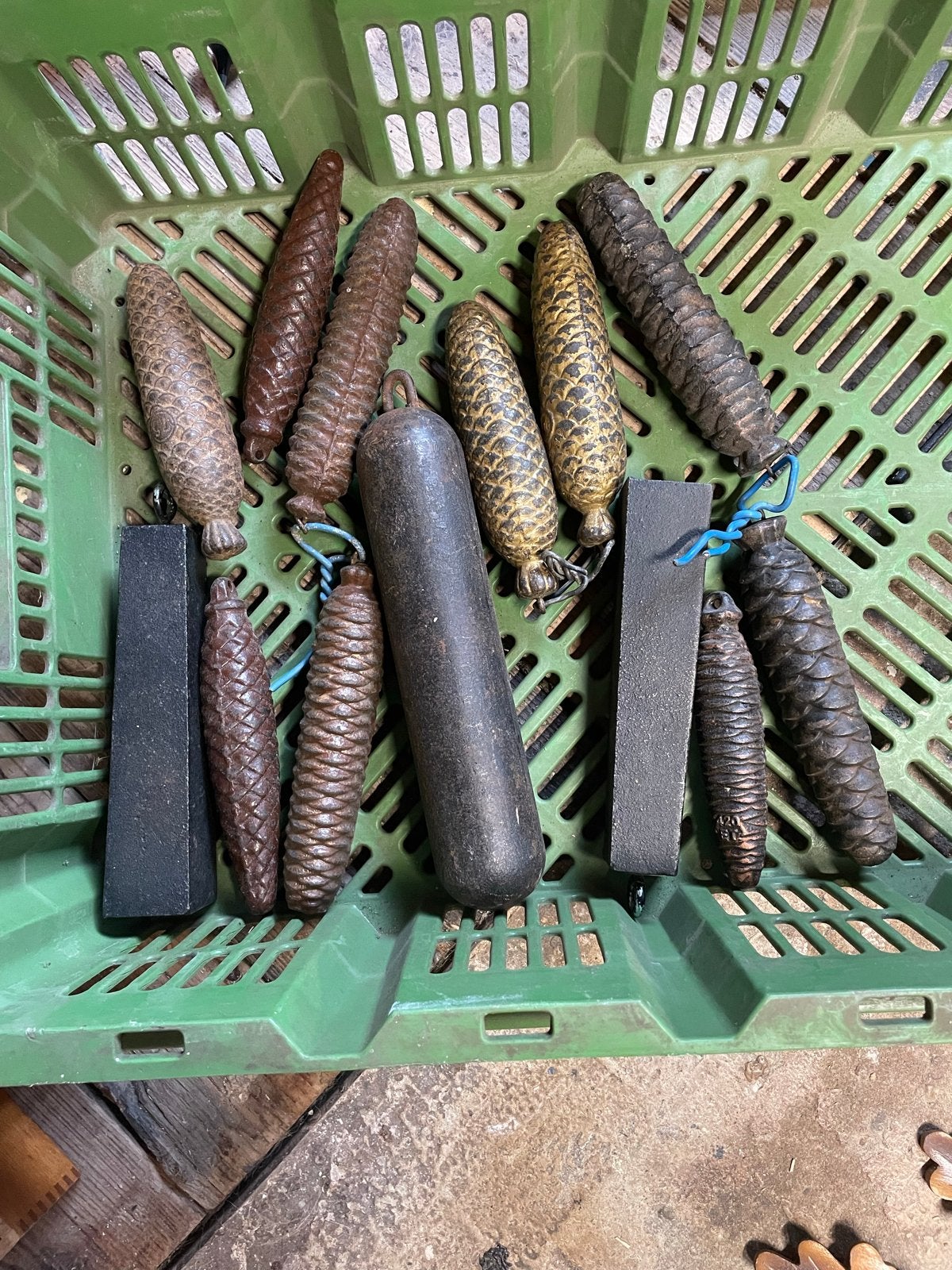 Diverse set van koekoeksklokgewichten, Ophalen of Verzenden