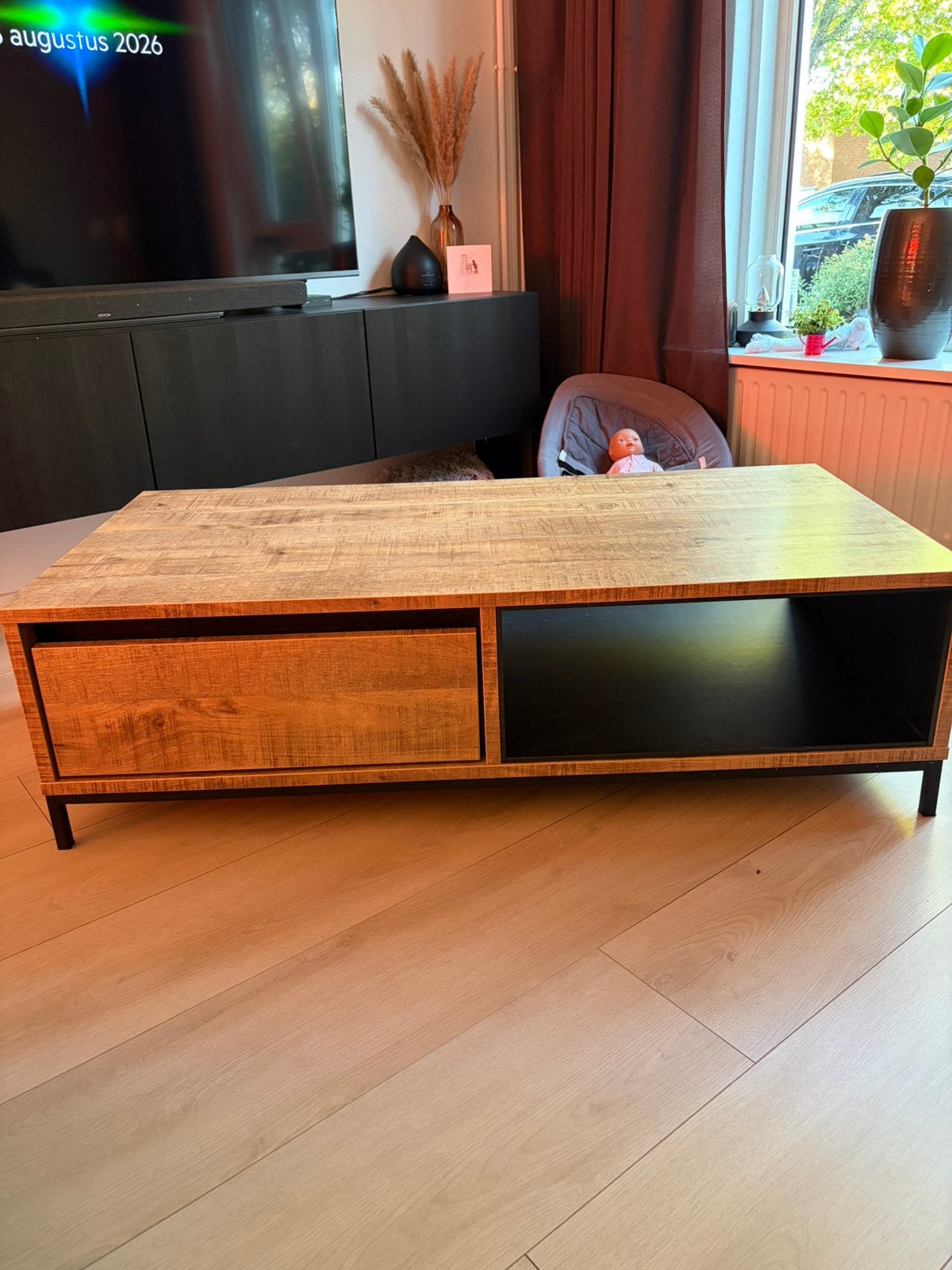 Salontafel, Huis en Inrichting, Ophalen, 50 tot 100 cm, Zo goed als nieuw, Minder dan 100 cm