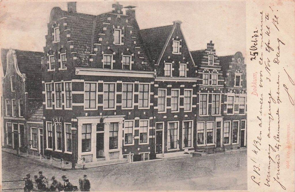 703-453-033 Dokkum, Verzenden, Voor 1920, Friesland