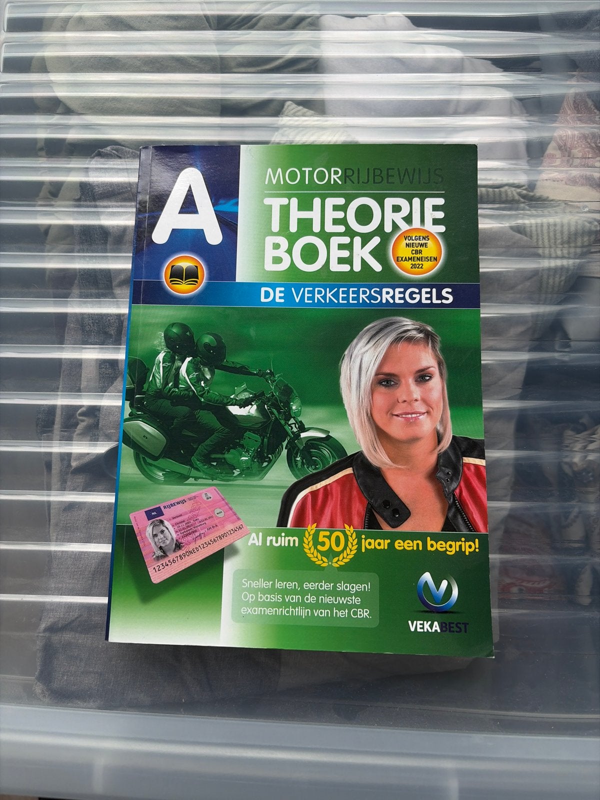 Motorrijbewijs Theorieboek A - CBR Examen 2022, Boeken, Ophalen of Verzenden, Zo goed als nieuw, Overige niveaus
