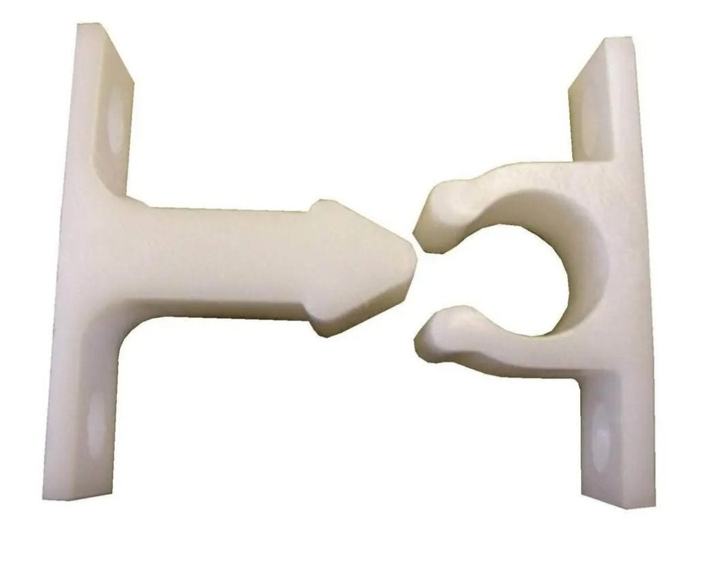 Deurvanger Kunststof 2-delig, Buurserstraat 15 A, 7481 EG,Haaksbergen, Ophalen of Verzenden, Info@123CamperOnderdelen.nl, Nieuw