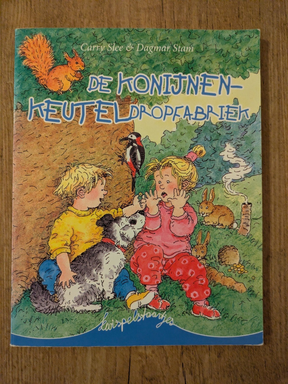 De Konijnenkeuteldropfabriek - Carryl Slee & Dagmar Stam, Ophalen, Gelezen, Carry Slee & Dagmar Stam, 3 tot 4 jaar