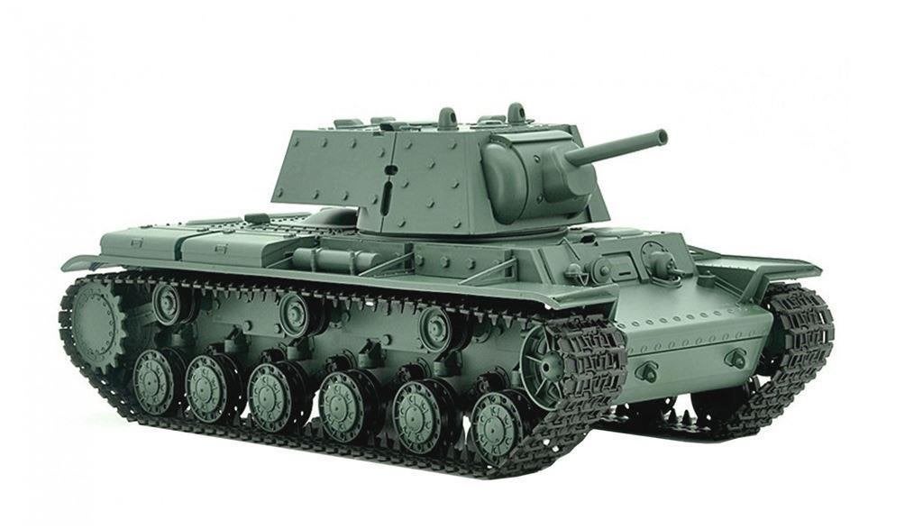 RC tank KV-1 [KW-1] metalen tracks en aandrijving 2.4GHZ Con, Ophalen of Verzenden, Nieuw