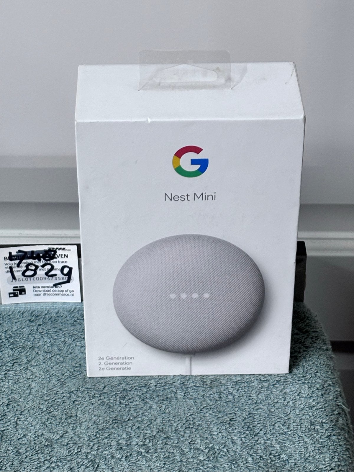 Google Nest Mini (2e generatie) Charcoal, Slimme speaker, Google, Ophalen of Verzenden, Zo goed als nieuw
