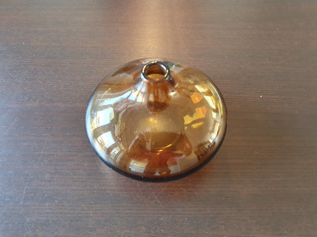 Glazen vaasje, Ophalen, 10 cm, Nieuw, Glas