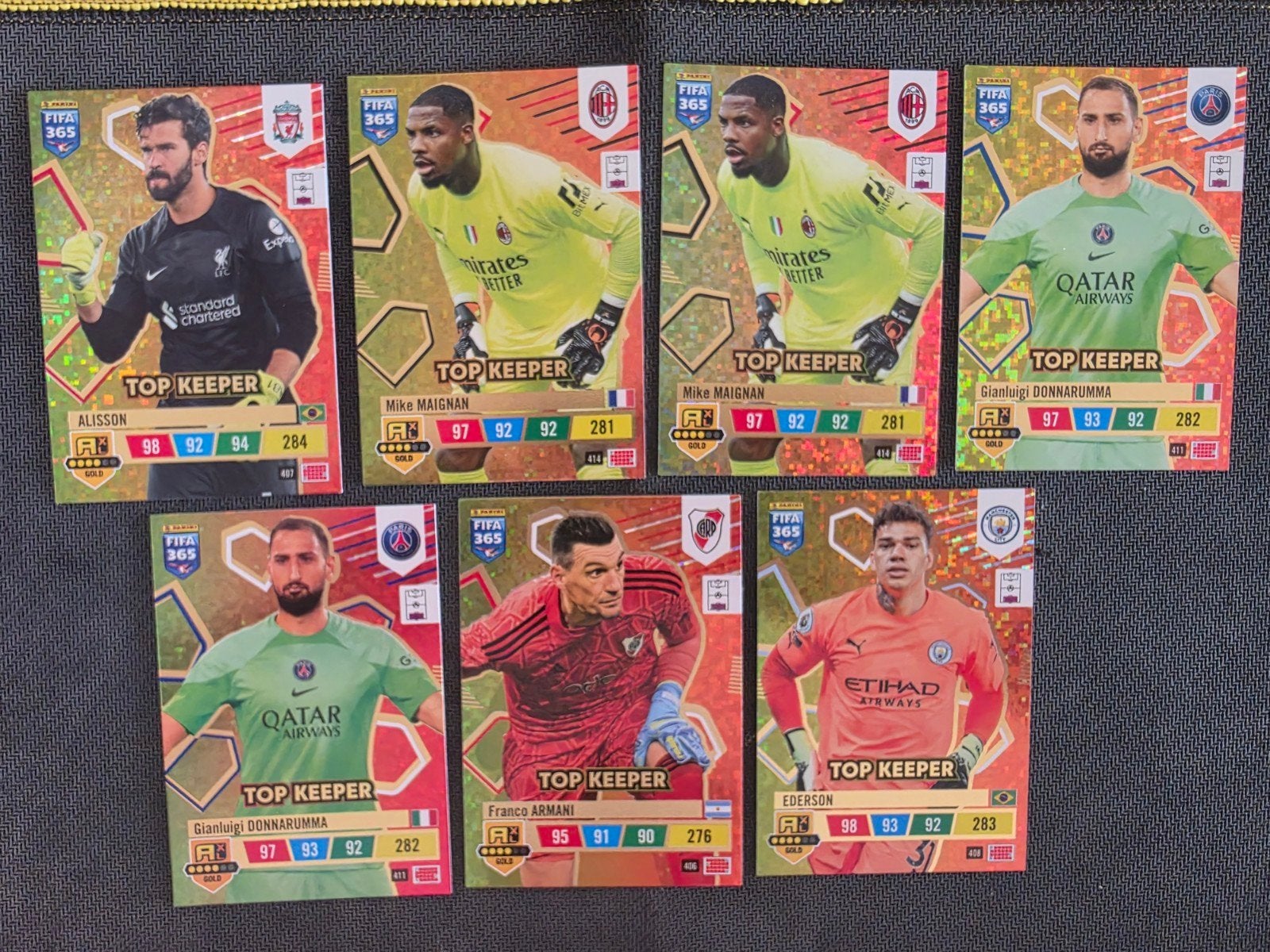 FIFA 365 Adrenalyn XL 2024 Top Keeper Kaarten, Ophalen of Verzenden, Zo goed als nieuw