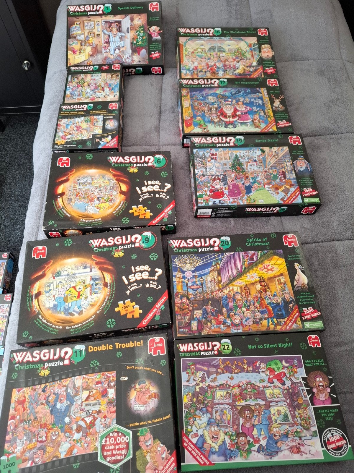Heel veel wasgij en van Haasteren puzzels, Ophalen, 500 t/m 1500 stukjes, Zo goed als nieuw