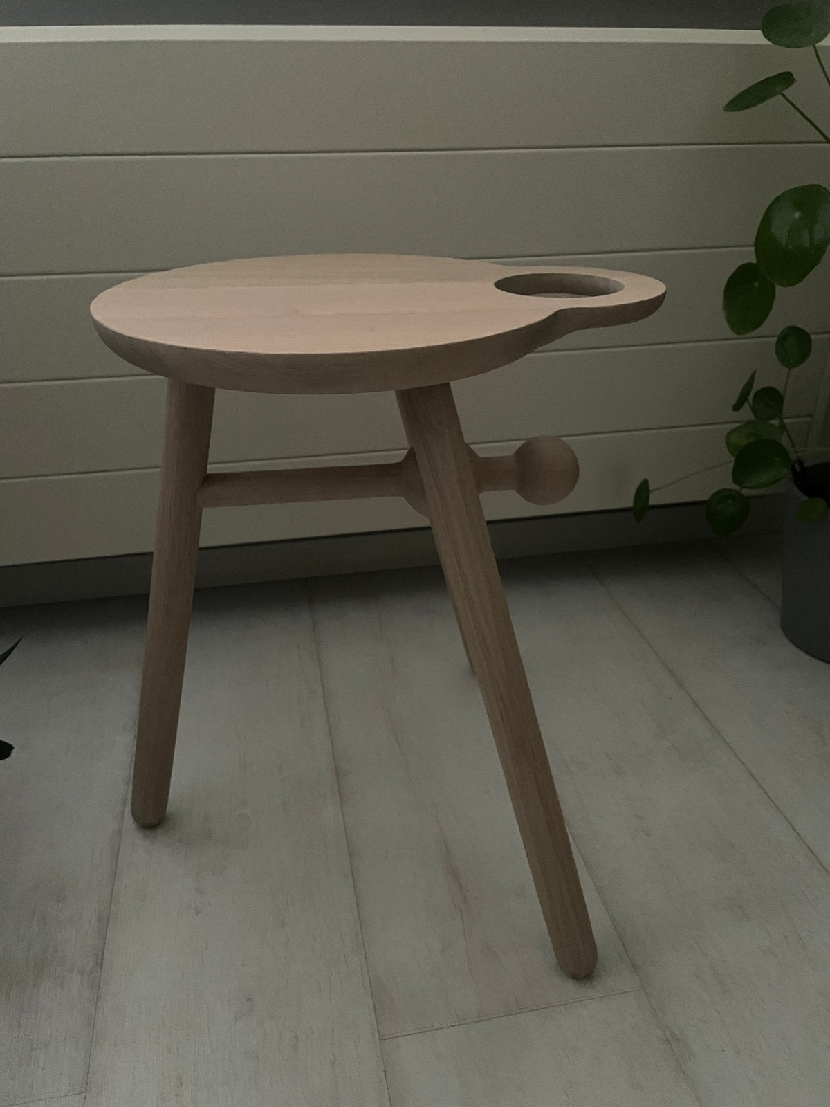 Pode Bottle Stool, Ophalen, Hout