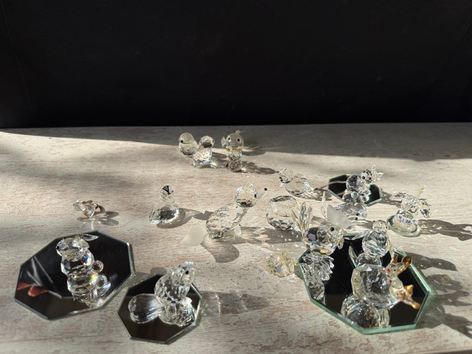 13 Swarovski Kristallen Figuurtjes, Ophalen