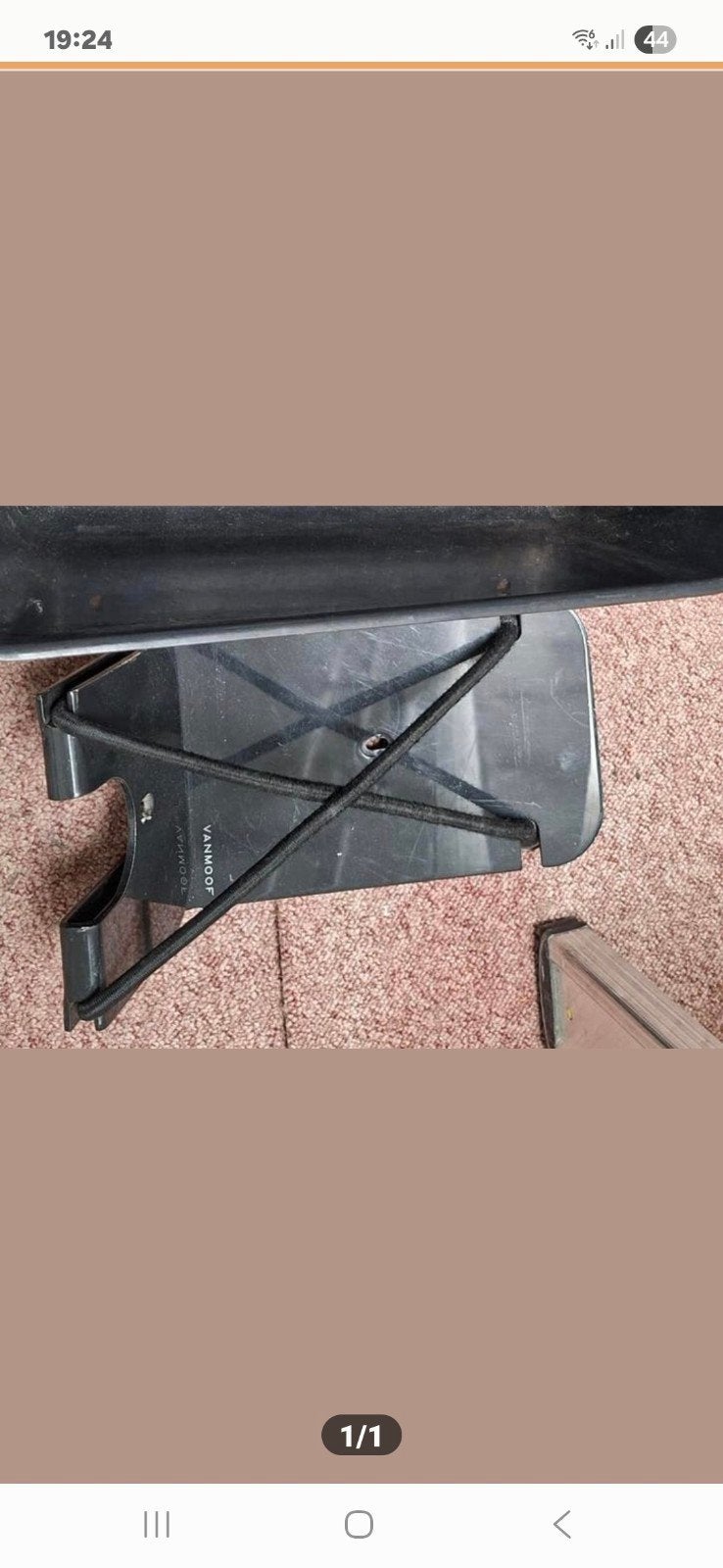 VanMoof bagage voordrager met elastiek, Fietsen en Brommers, Ophalen, Gebruikt
