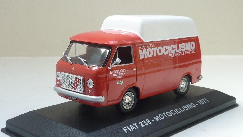 Atlas Fiat 238 Hoog dak (1971) 1:43, Overige merken, Editions Atlas S.A, Auto, Nieuw