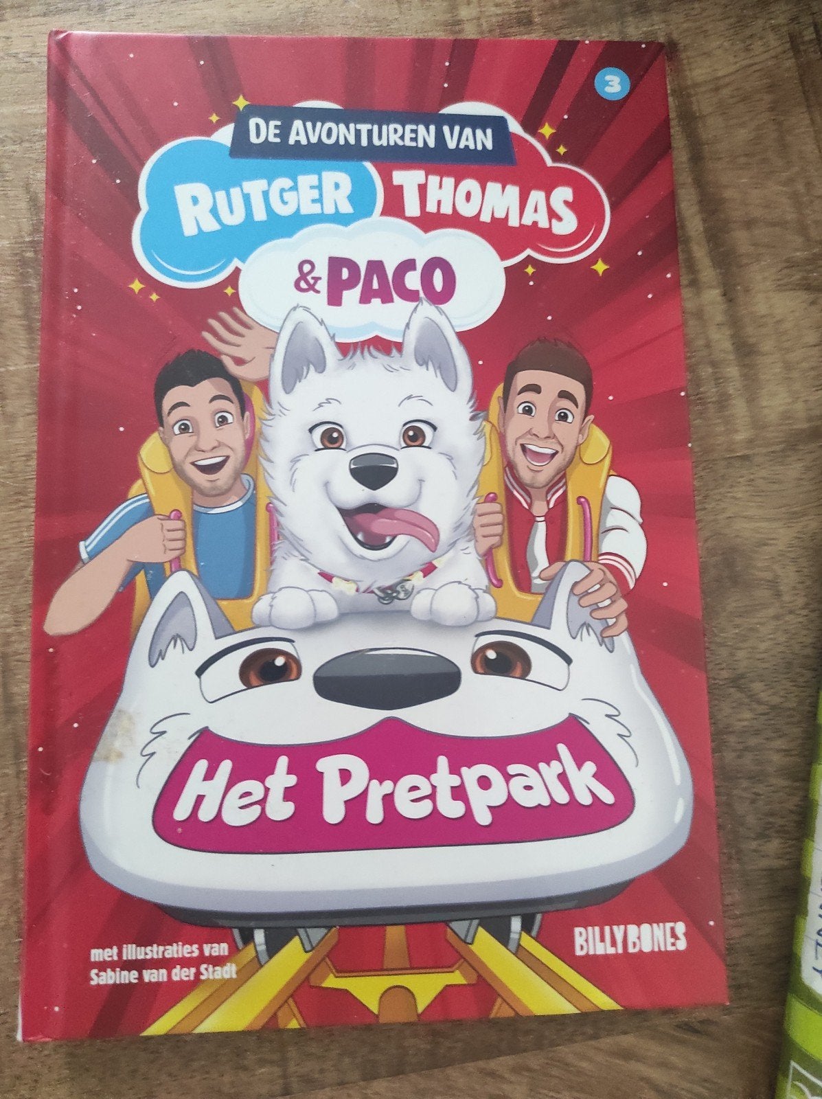 De Avonturen van Rutger, Thomas & Paco: Het Pretpark, Ophalen of Verzenden, Zo goed als nieuw, Billy Bones, Fictie algemeen