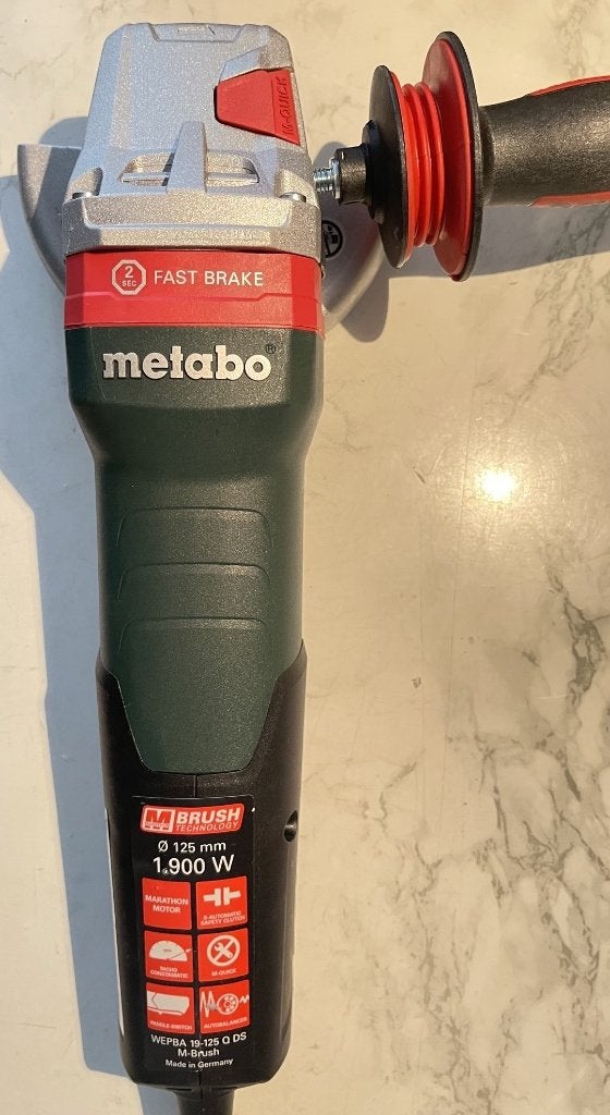 Metabo WEPBA 19-125 Q DS M-Brush, Ophalen of Verzenden, Nieuw, Minder dan 700 watt, Haakse handslijpmachine
