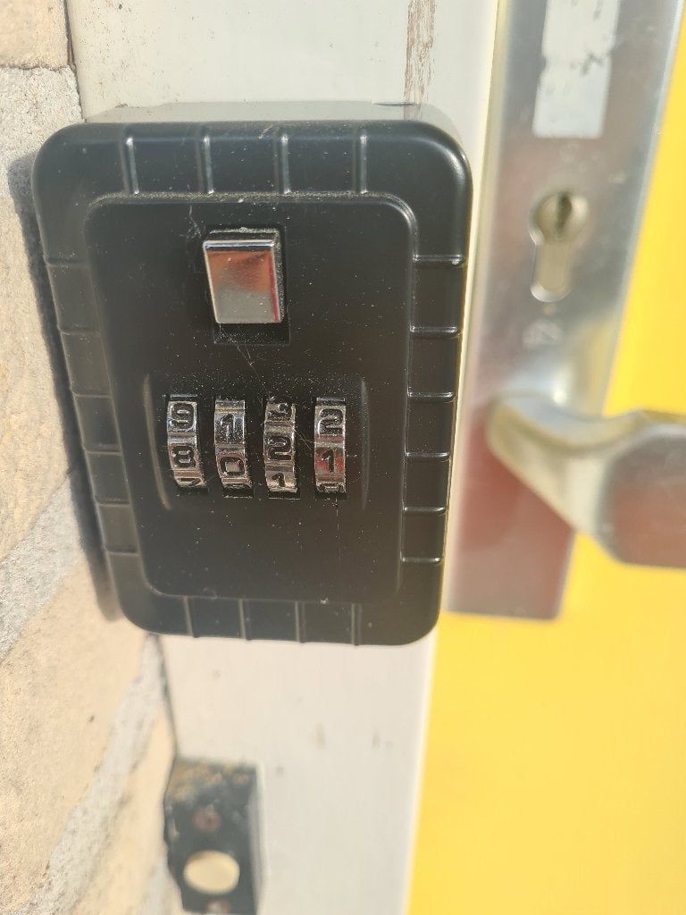 Hanson KS-2 sleutelkluis (opgehangen, niet gebruikt), Ophalen of Verzenden, Nieuw, Rvs, Slot