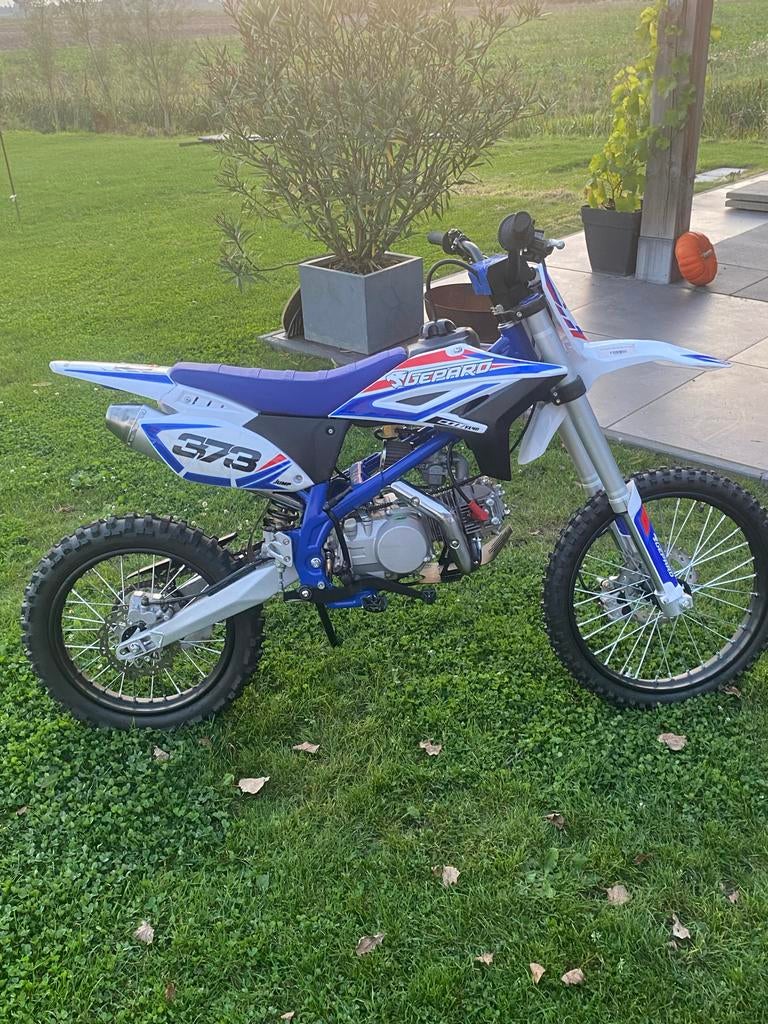 Crossmotor 140cc Gepard - Start en rijdt perfect!, Fietsen en Brommers, Brommers | Crossbrommers, Zo goed als nieuw, Overige merken