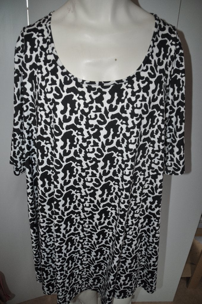 XYZ88 Yoek Tuniek maat 58 / 60 zwart wit, Yoek, Ophalen of Verzenden, Zo goed als nieuw, Blouse of Tuniek