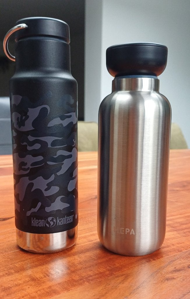 Klean Kanteen & Mepal RVS thermoflessen | Nieuw, Overige typen, Nieuw, Ophalen of Verzenden, Zwart