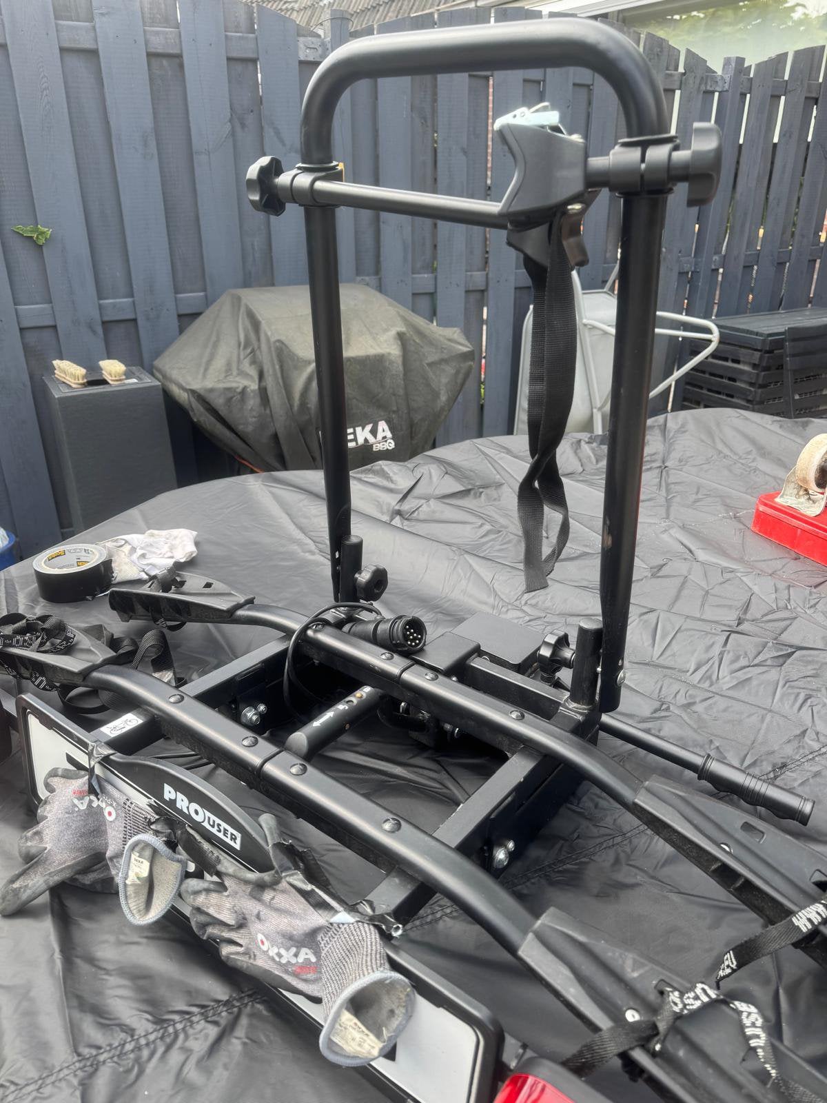 Fietsdrager pro user diamant, Ophalen, Zo goed als nieuw, 2 fietsen, Trekhaakdrager