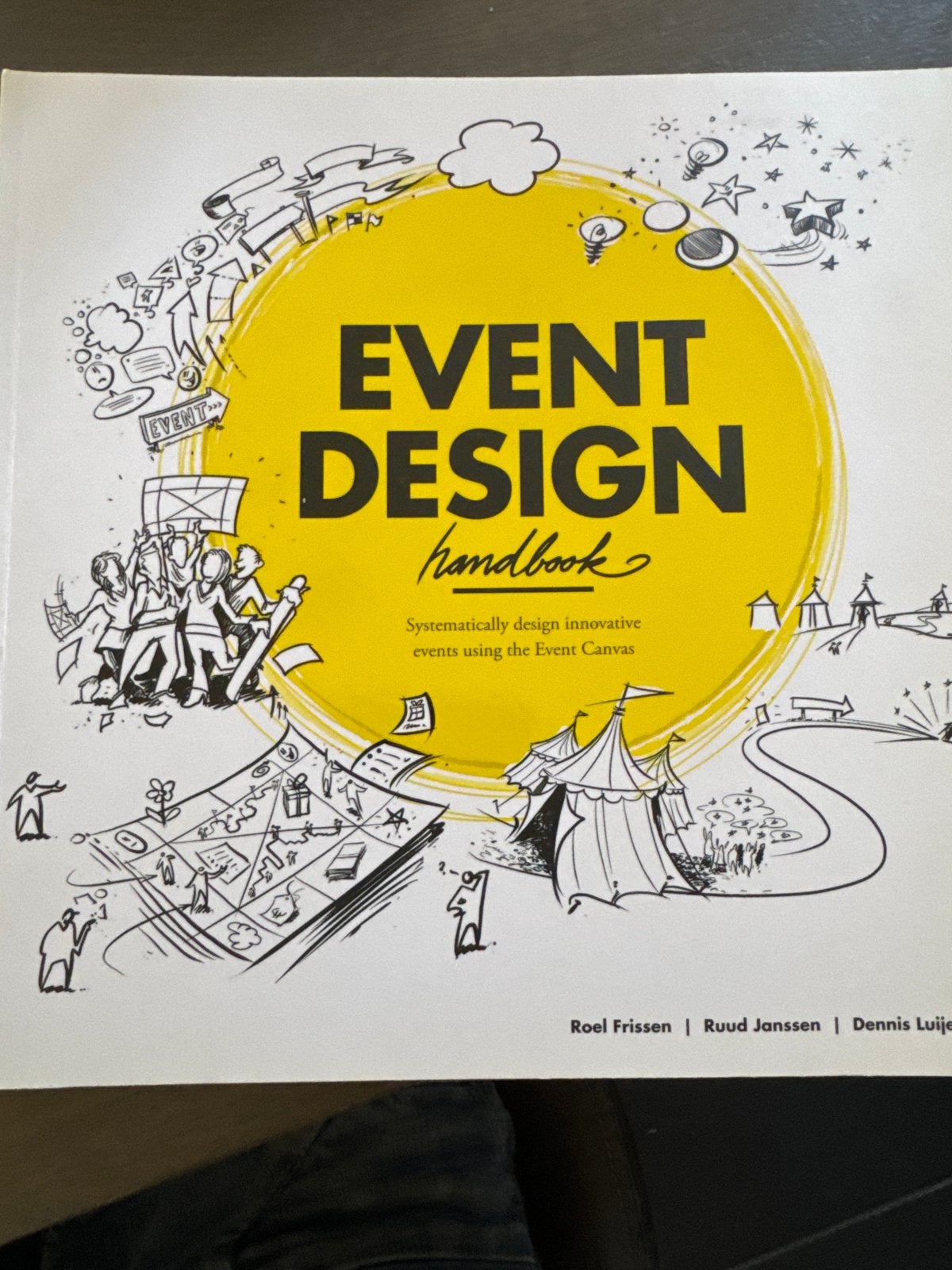 Event Design Handbook - Roel Frissen, Ruud Janssen, Boeken, Ophalen of Verzenden, Zo goed als nieuw, HBO