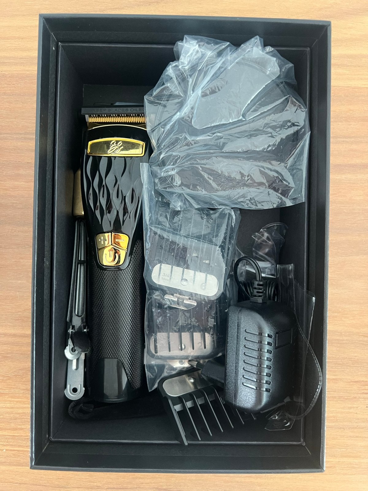 Professionele Tondeuse Set met Accessoires, Ophalen of Verzenden, Nieuw, Tondeuse