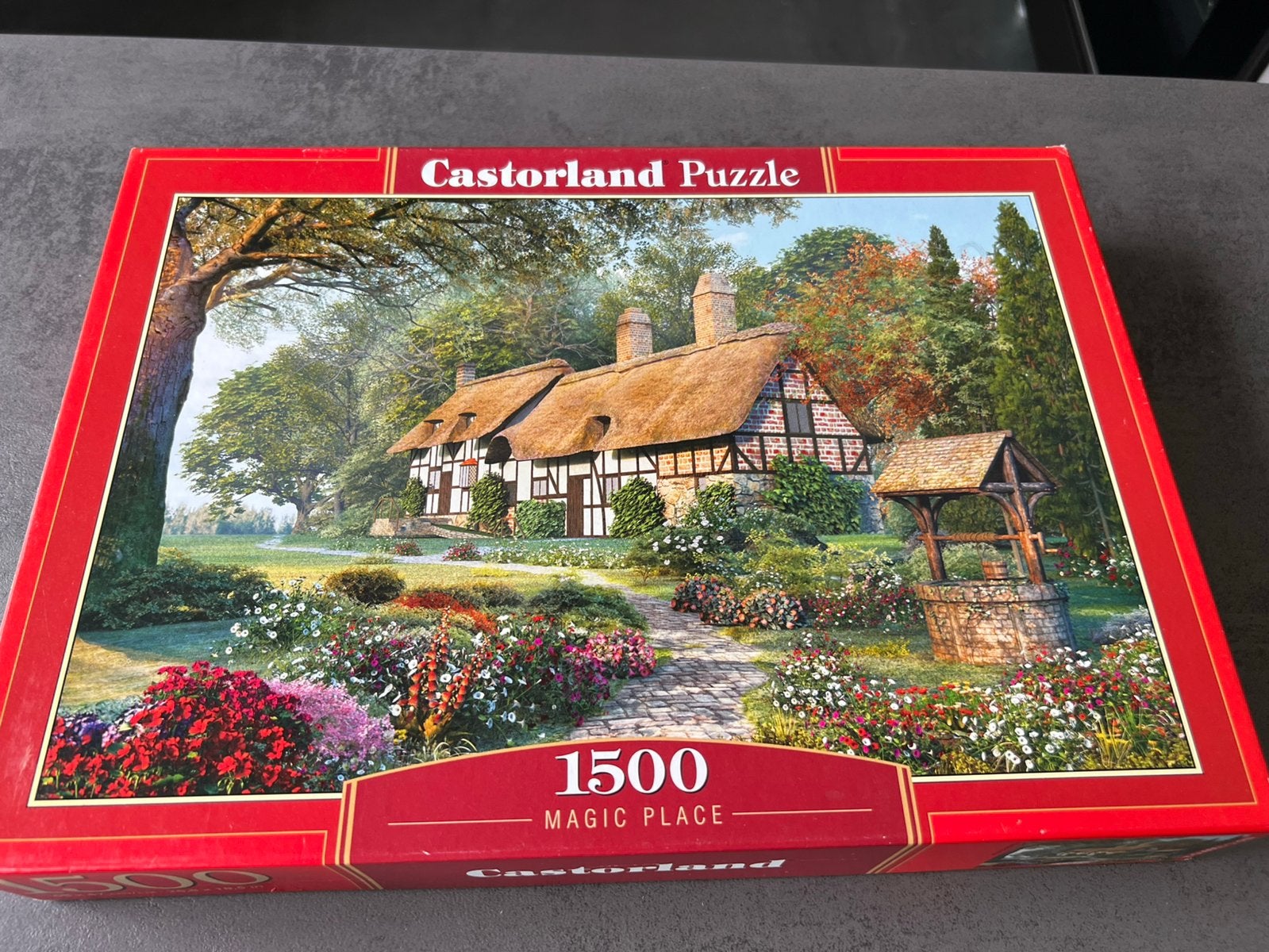 Castorland puzzel 1500 stukjes Magic Place, Ophalen of Verzenden, 500 t/m 1500 stukjes, Zo goed als nieuw