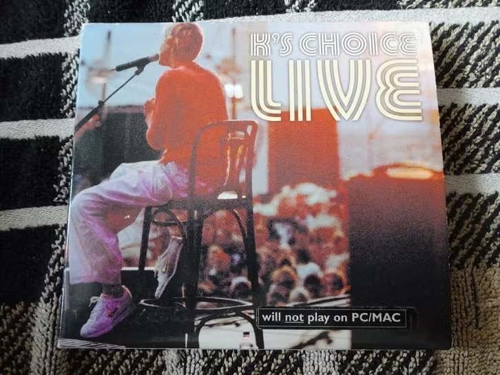2 CD K's Choice – K's Choice Live , EPC 502201-9 Rock, Gebruikt, Boxset, Ophalen of Verzenden, Inclusief boekje