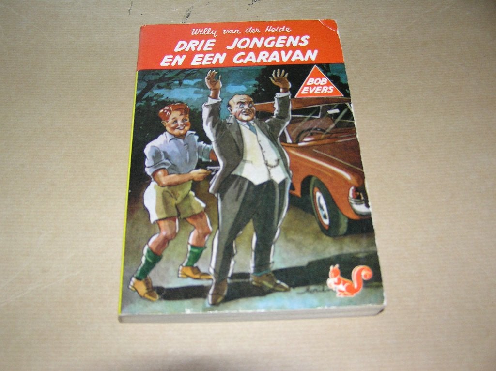 Drie Jongens en een Caravan - Willy van der Heide, Boeken, Gelezen, Ophalen of Verzenden, Willy van der Heide, Fictie