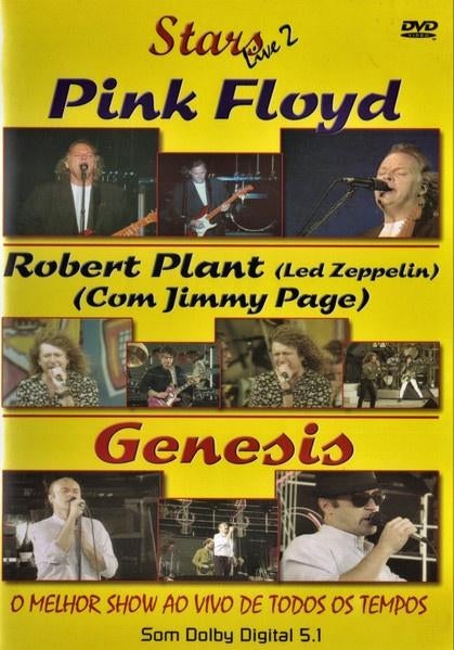 Stars Live 2 - Pink Floyd -Robert Plant - Genesis, Cd's en Dvd's, Dvd's | Muziek en Concerten, Alle leeftijden, Ophalen of Verzenden