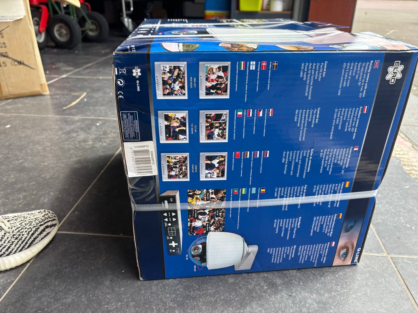 ELRO Q-Line Beveiligingscamera Systeem - Nieuw in doos, Ophalen, Nieuw, Buitencamera
