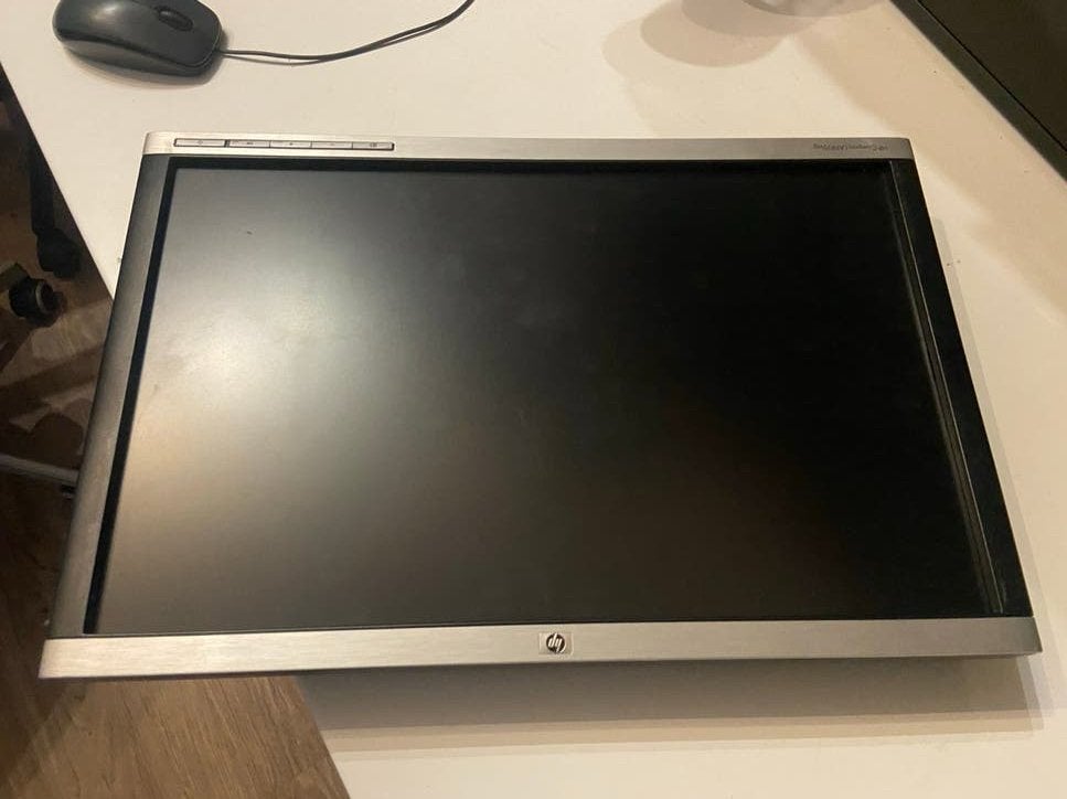 HP monitor met standaard - Perfect werkend, Computers en Software, Monitoren, Ophalen of Verzenden, Gebruikt, DVI