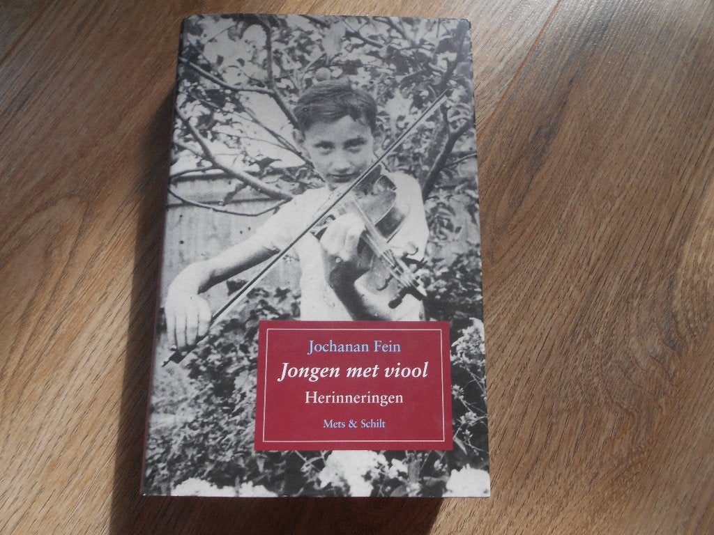 Jochanan Fein Jongen met viool herinneringen, Ophalen of Verzenden, Tweede Wereldoorlog, Zo goed als nieuw, Overige onderwerpen