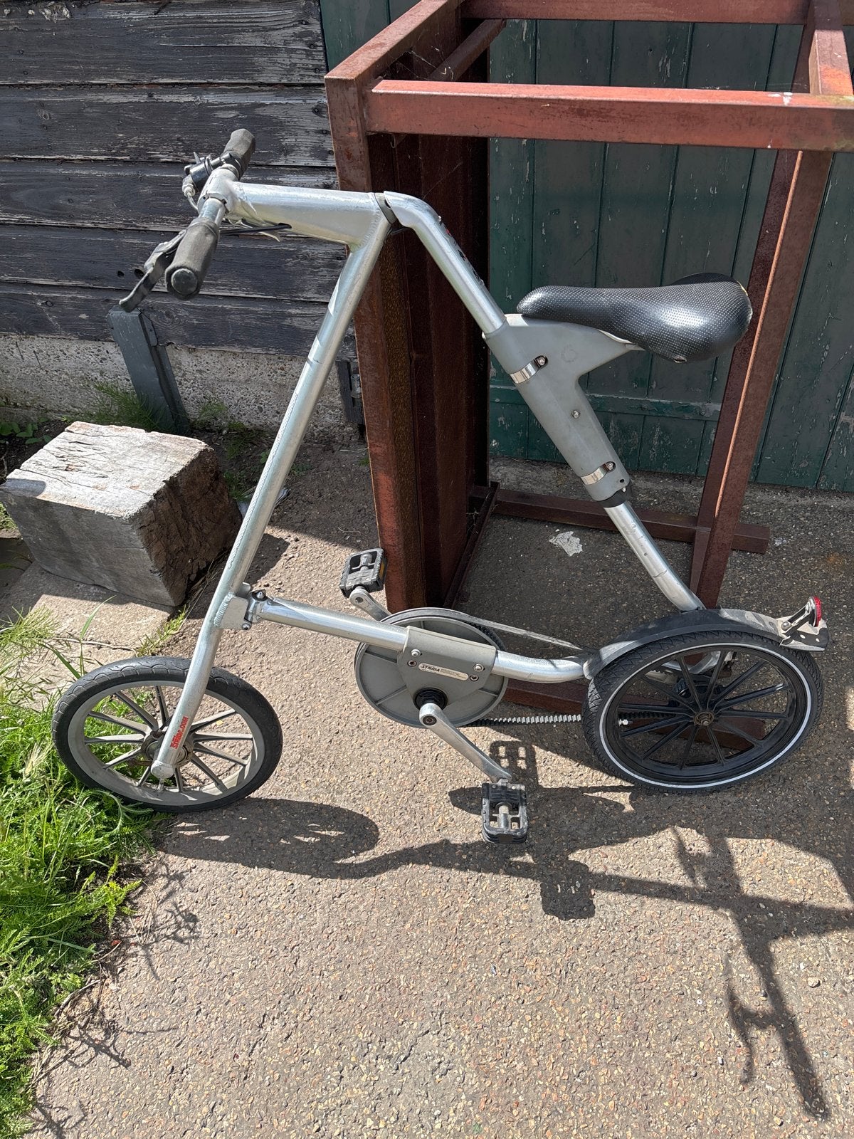 Strida vouwfiets - Compact en stijlvol, Fietsen en Brommers, Fietsen | Vouwfietsen, Gebruikt, Heren, 16 tot 18 inch, Totaal opvouwbaar