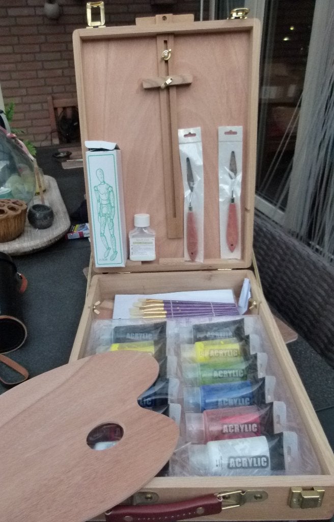 nieuw schilderskist te gebruiken als ezel, met acc, Ophalen of Verzenden, Nieuw, Ezel