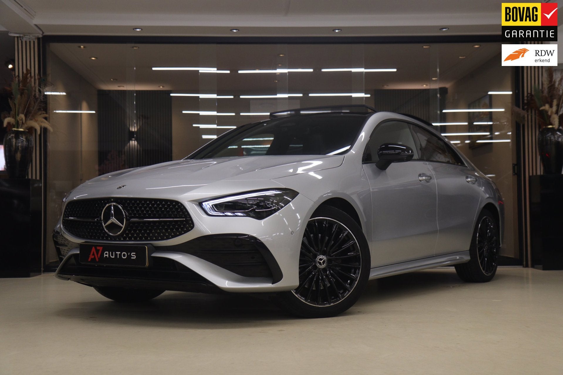 Mercedes-Benz CLA-klasse 250 e AMG Line NAP/PANO/CARPLAY/HUD, CLA, Gebruikt, 4 cilinders, 15 kWh