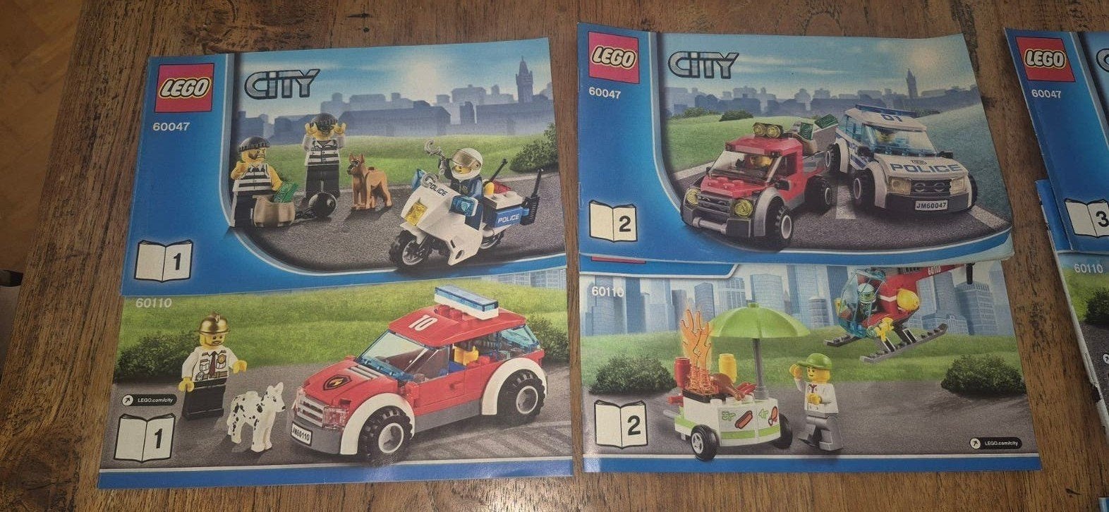 Grote partij LEGO City met instructieboekjes, Ophalen, Lego, Complete set, Meerdere sets