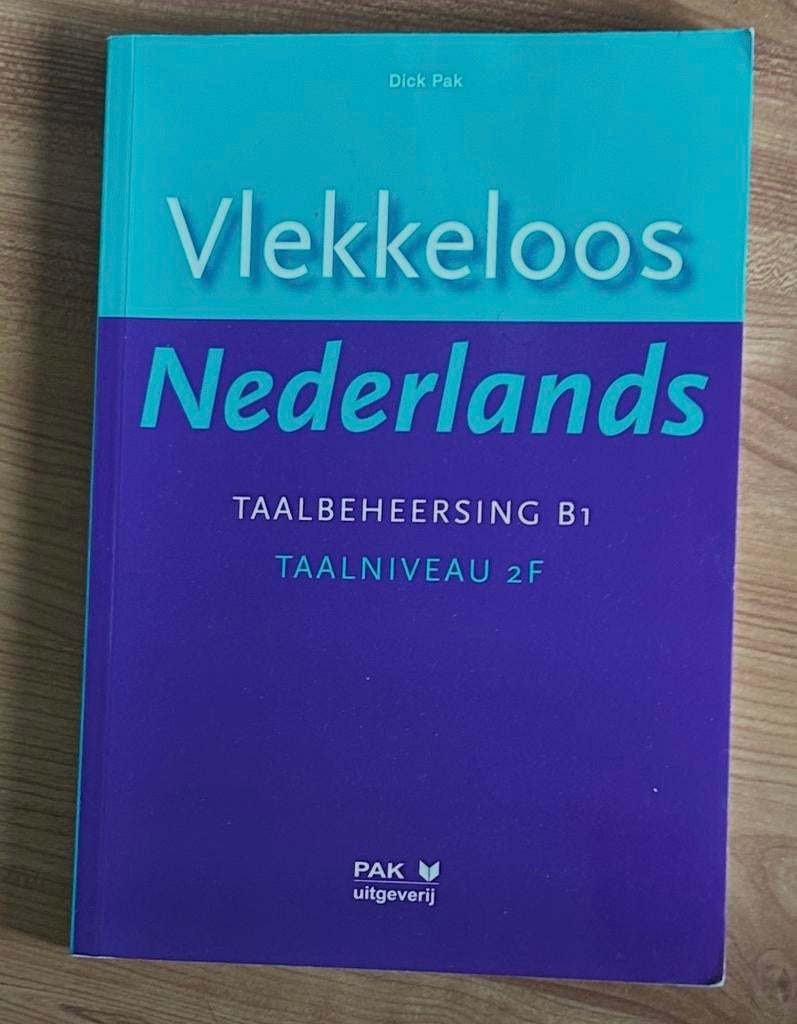Vlekkeloos Nederlands - Taalbeheersing B1 / Taalniveau 2F, Ophalen of Verzenden, Alpha, Gelezen, MBO