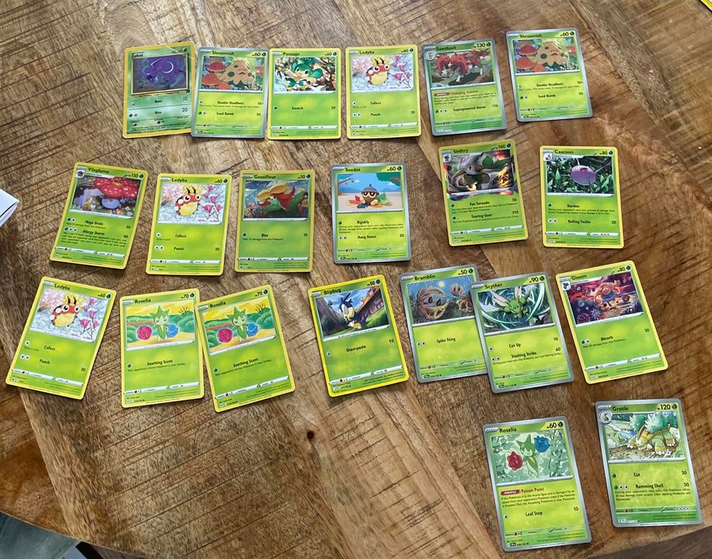 Diverse Pokémon Kaarten Collectie - Gebruikt, Ophalen of Verzenden, Gebruikt, Meerdere kaarten
