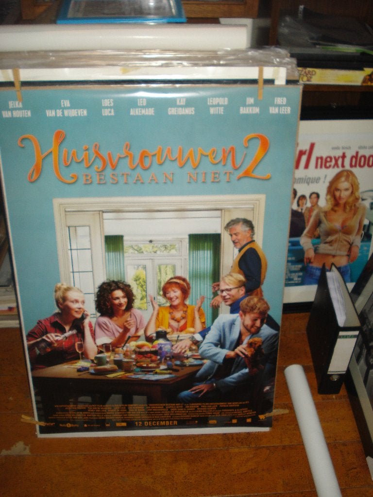 Huisvrouwen bestaan niet 2 Filmposter, Ophalen, Zo goed als nieuw, A1 t/m A3, Film en Tv