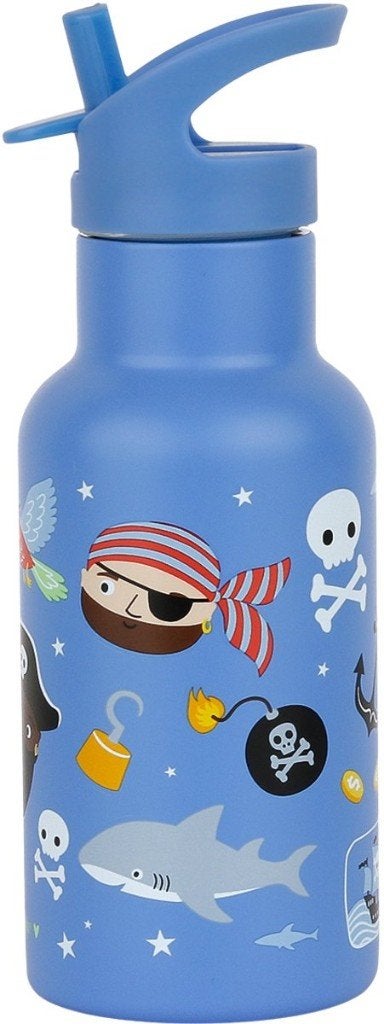 Sale Drinkfles RVS Piraten A Little Lovely Company, ALLC B.V., Service@alittlelovelycompany.nl, Nieuw, Duinkerkenstraat 3B 9723 BN Groningen