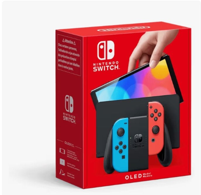Nintendo Switch OLED met Mario Kart 8 en Super Mario Odyssey, Spelcomputers en Games, Switch OLED, Met games, Ophalen of Verzenden