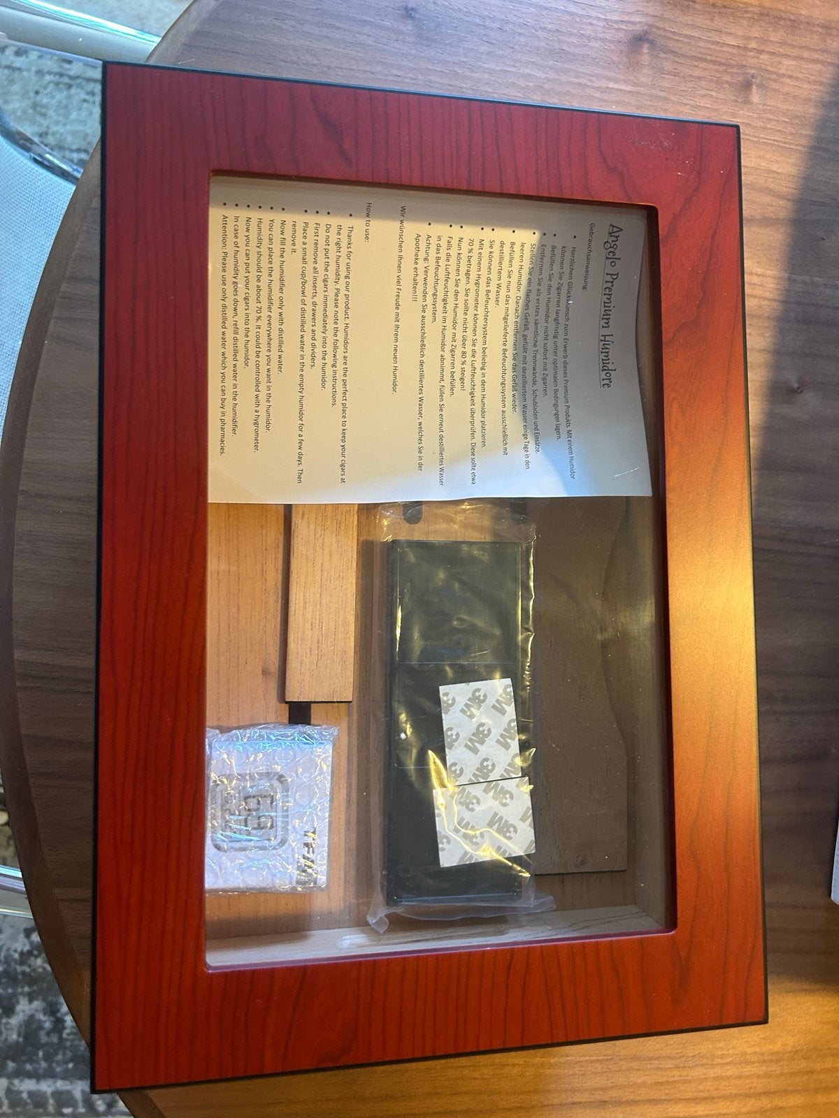 Angelo Premium Humidor - Nieuw in doos, Ophalen of Verzenden, Nieuw
