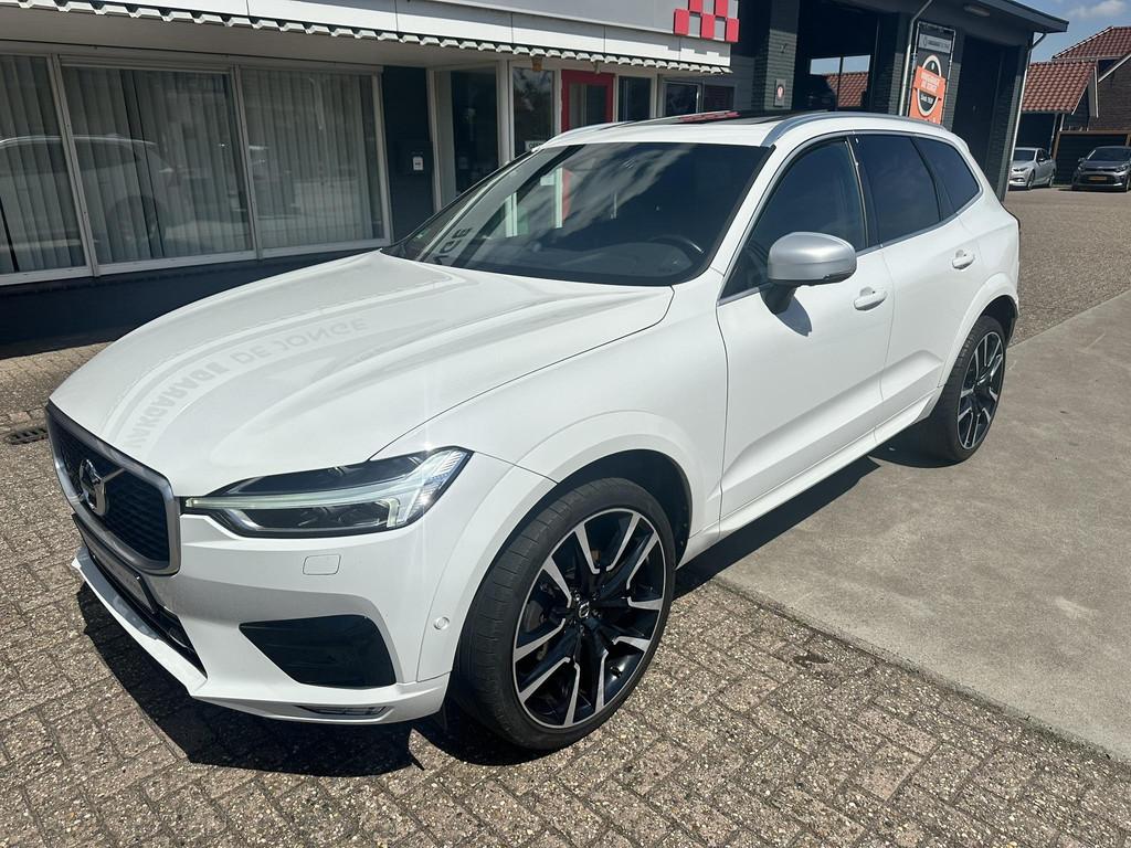 Volvo XC60 2.0 D5 AWD R-Design Luchtvering | Standkachel | P, Auto's, Volvo, Automaat, Gebruikt, 4 cilinders, Wit