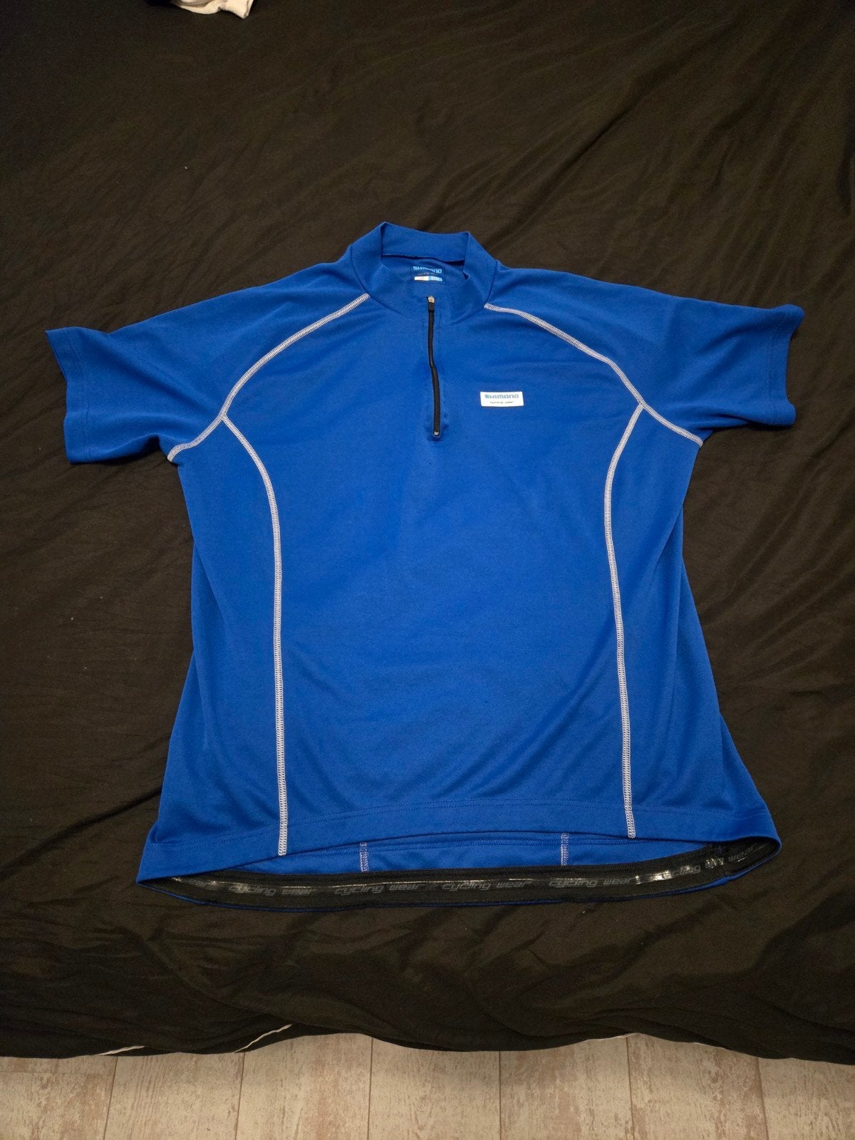 Shimano Fiets Shirt Blauw Maat XXXL, Gebruikt, Heren, Overige maten, Ophalen of Verzenden