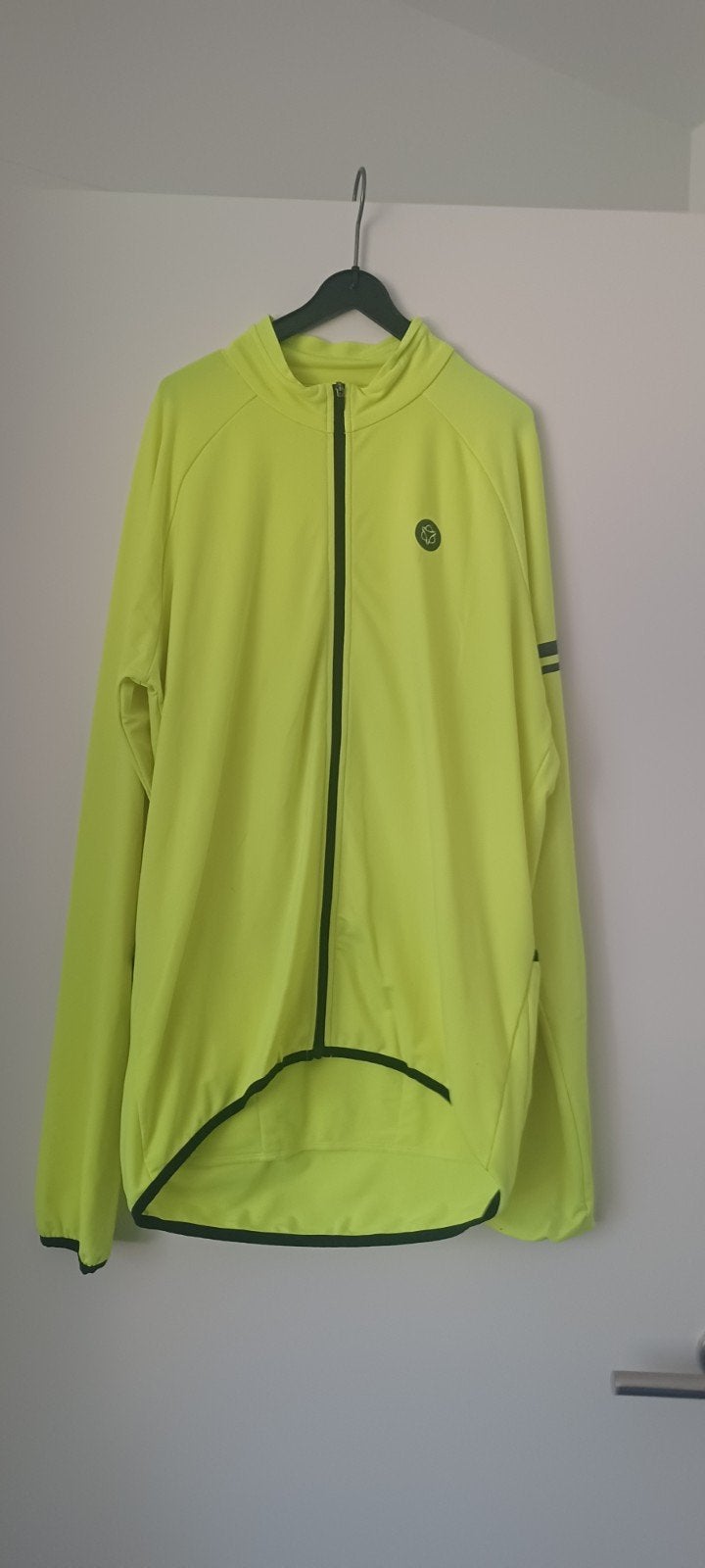 AGU Fietsjack XL - Neon Geel - Zo goed als nieuw, Heren, Ophalen of Verzenden, Zo goed als nieuw, XL