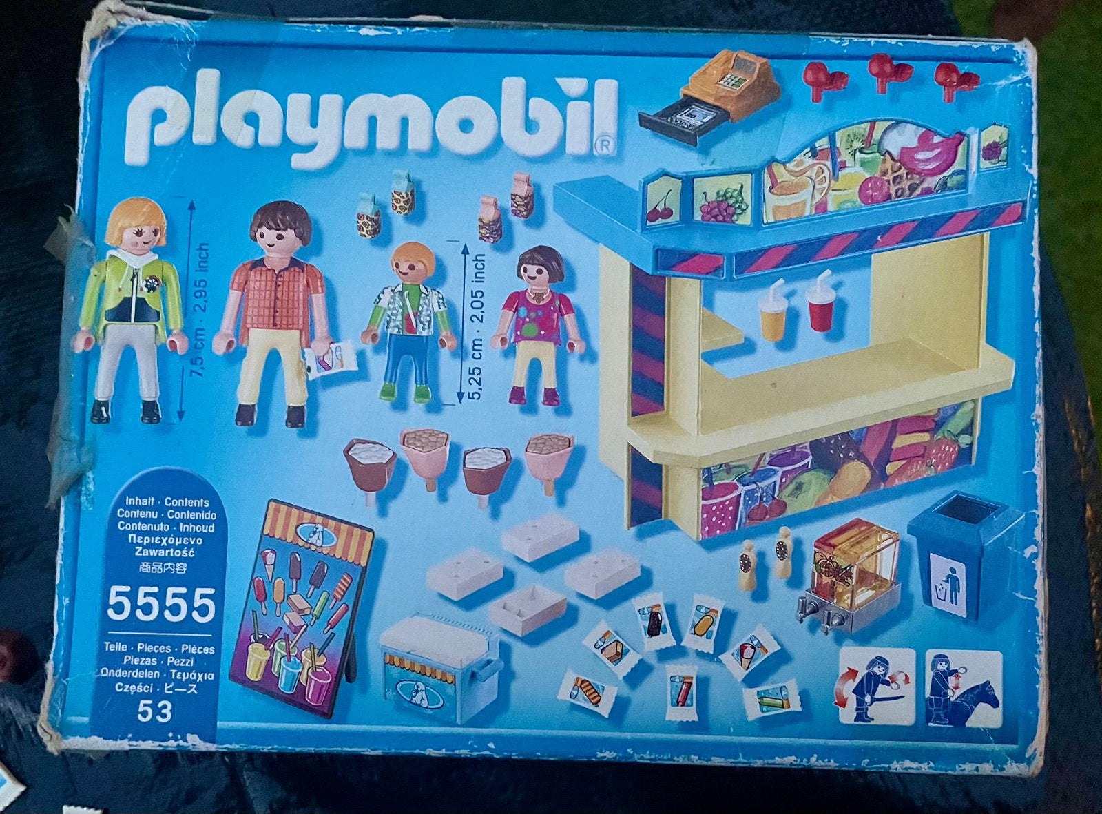 Playmobil 5555 Snoepkraam / Kermiskraam Met Veel Accessoires, Ophalen of Verzenden, Gebruikt