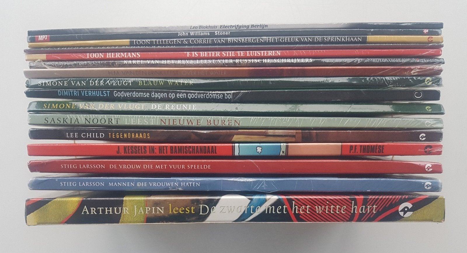 16x Nieuwe Luisterboeken | In Plastic | In 1 koop €45, Ophalen of Verzenden, Cd, Volwassene