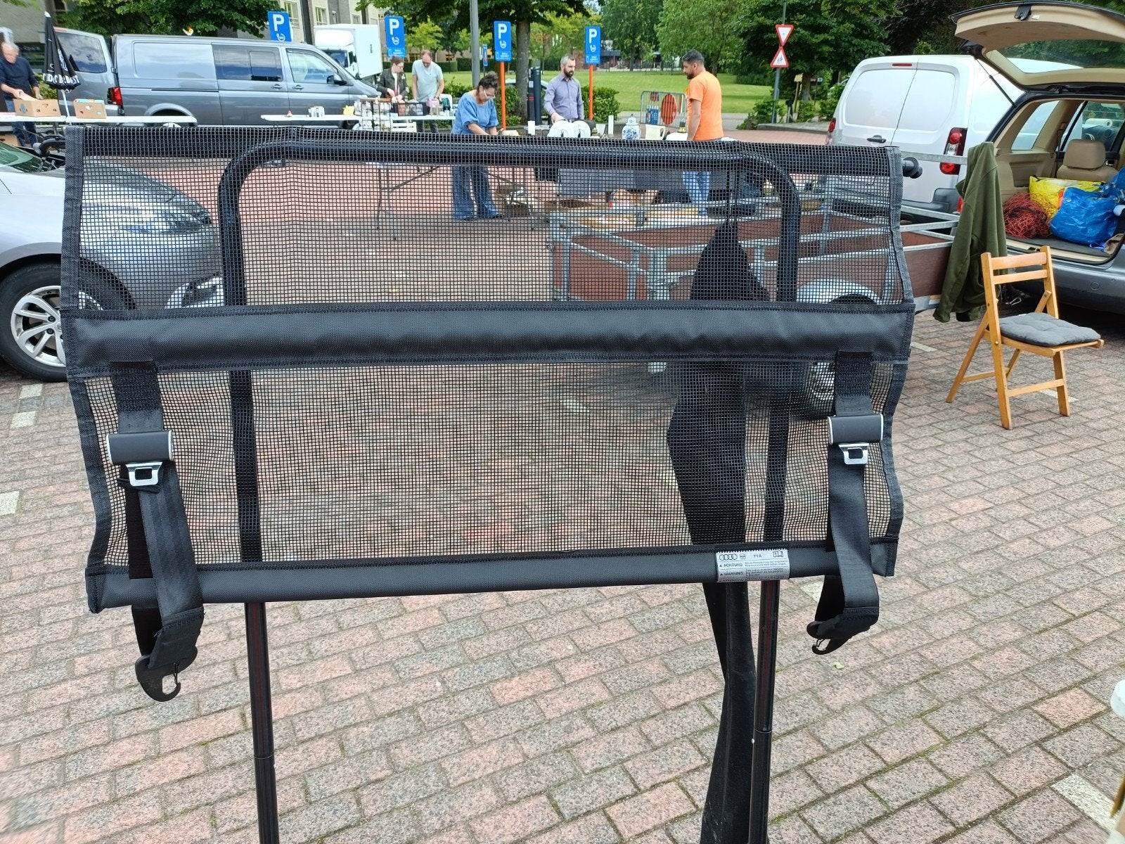 Audi nettenwand hondennet achterwand 80A 861 691 A, Ophalen of Verzenden