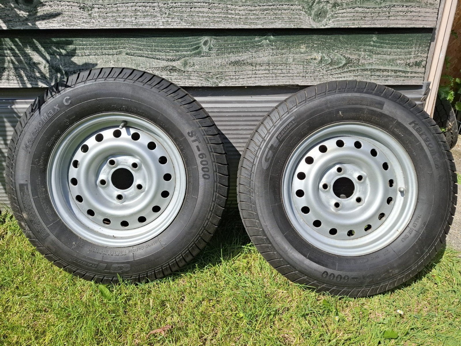 GT Radial Kargomax 185R14C Aanhangerbanden (2 stuks), Ophalen