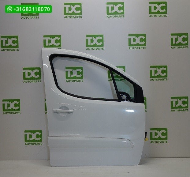 Citroen Berlingo ('08-'18) Voorportier rechts wit, Auto-onderdelen, Gebruikt, Citroën, Deur, Ophalen of Verzenden