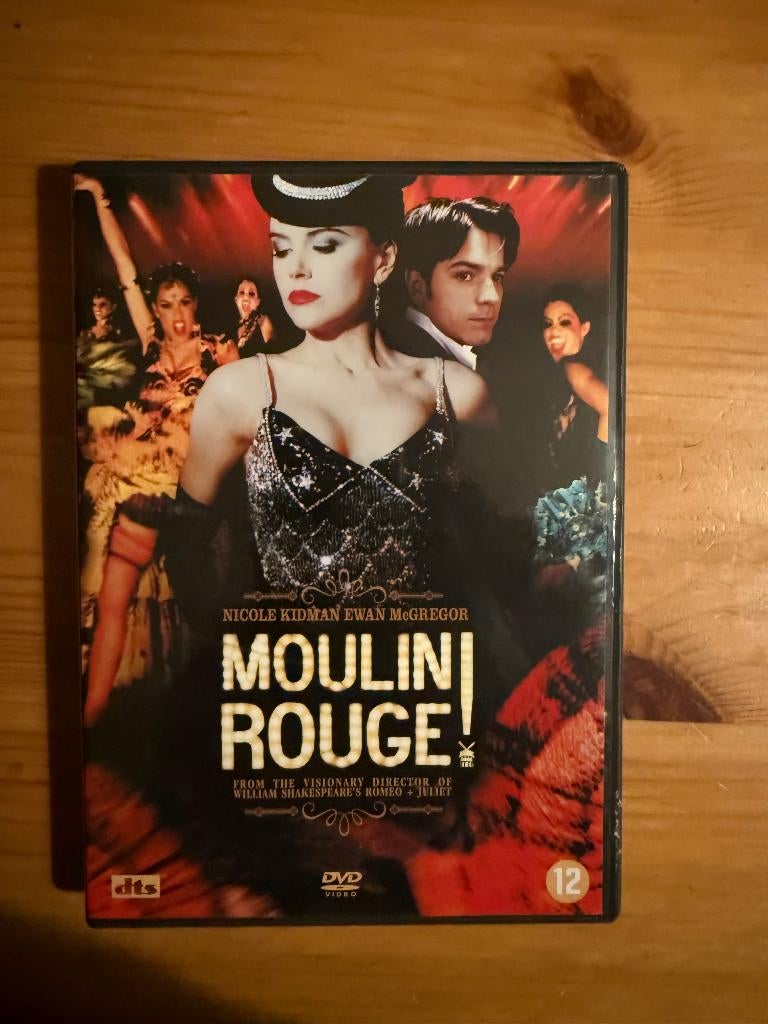 DVD film - Moulin Rouge, Vanaf 12 jaar, Ophalen of Verzenden, Zo goed als nieuw, Muziek en Concerten